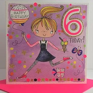 Rachel Ellen 6th Birthday Card Sweet