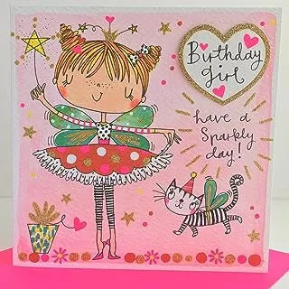 Rachel Ellen Fairy Birthday Card for Girls