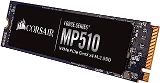 سلسلة Corsair Force MP510 سعة 4 تيرابايت NVMe PCIe Gen3 x4 M.2 SSD ، أسود ، CSSD-F4000GBMP510
