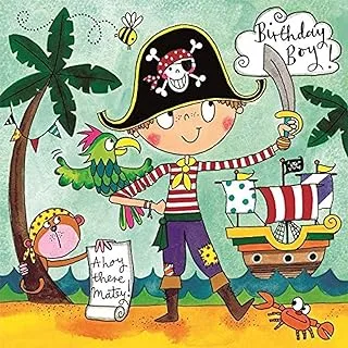 Rachel Ellen Birthday Pirate Card