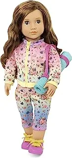 Our Generation Lucy Grace Doll with Yoga Outfit and Mat, 18-Inch Size