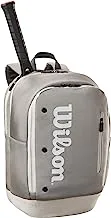 Wilson Tour Backpack Backpack, Adults Unisex, Stone/ (Grey), One Size