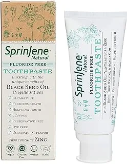 SprinJene White Boost Natural ? Sensitivity Fluoride Free Toothpaste