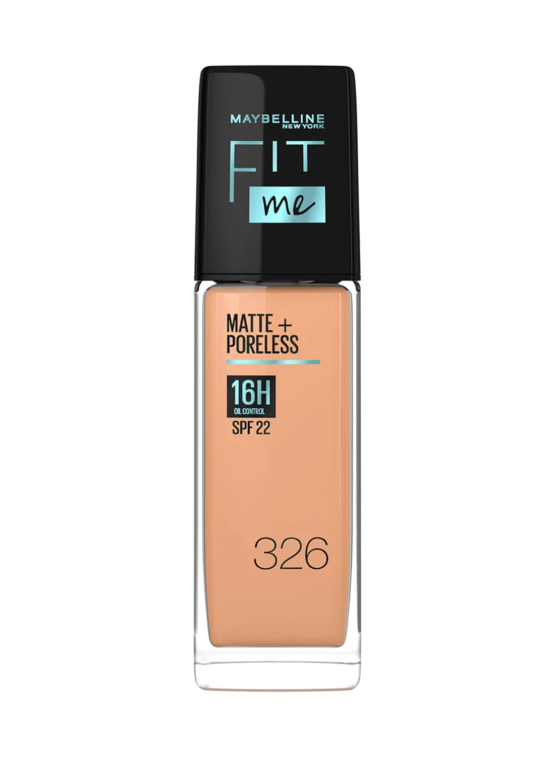 MAYBELLINE NEW YORK Maybelline New York Fit Me Matte & Poreless Foundation 16H Oil Control with SPF 22 - 326