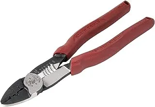 Klein Tools 2005N Wire Cutter, Made in USA, Stripper, Crimper Tool, Strips 10-18 AWG Stranded, Crimps 10-22 AWG Terminals, with Shear Cutter