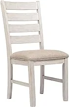 Ashley Homestore Skempton Dining Chair, White/Light Brown