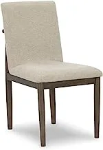 Ashley Homestore Arkenton Dining Chair, Greyish Brown/Beige