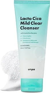 UNPA Hydrating Facial Cleanser w/Dandelion Extract 150ml | Natural Face Wash for Dry Skin | Foaming Facial Cleanser for Oily Skin | Cleansing Foam for Sensitive Skin | K Beauty Daily Face Moisturizer