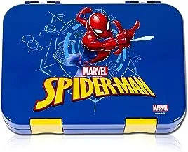 Marvel Spider-Man 6/4 Compartment Convertible Bento Tritan Lunch Box - Blue