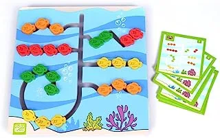 Edu Fun Pattern Plate Follow The Fish Board Game