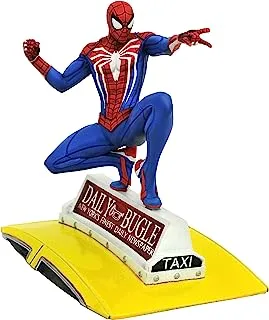 Marvel Gallery: Spider-Man on Taxi (Playstation 4 Version) PVC Figure, Multicolor, 9 inches