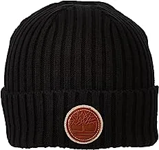 Timberland mens Rib Shallow Beanie Cold Weather Hat