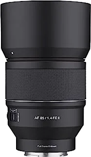 Samyang 85mm F1.4 AF Series II Full Frame Telephoto Auto Focus Lens for Sony E (SYIO85SE2-E)