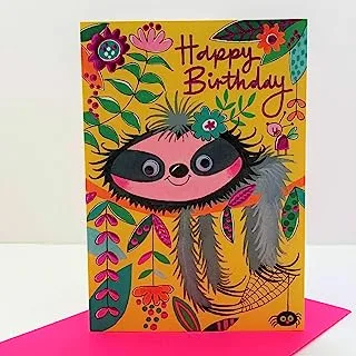 Rachel Ellen Happy Birthday Sloth Card