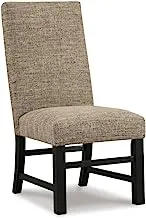Ashley Homestore Sommerford Dining Side Chair, Black/Brown