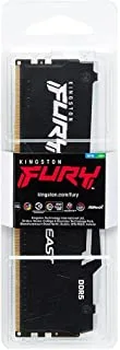 Kingston Fury Beast DDR5 RGB 16GB 5200MT/s DDR5 CL40 DIMM Desktop Gaming Memory Single Module - KF552C40BBA-16