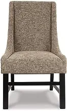 Ashley Homestore Sommerford Dining Arm Chair, Black/Brown
