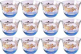 Turkey Tea Glasses Cups Set of 12 for Party - (Arabic tea cups) 12PCS CAWA CUPS SET