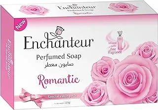 Enchanteur Romantic Soap With Roses & Jasmine Extract, 3X125G