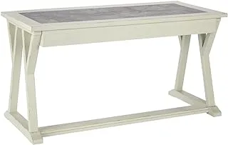 Ashley Homestore Jonileene Home Office Desk,White/Gray, 60-inch Size, H642-44