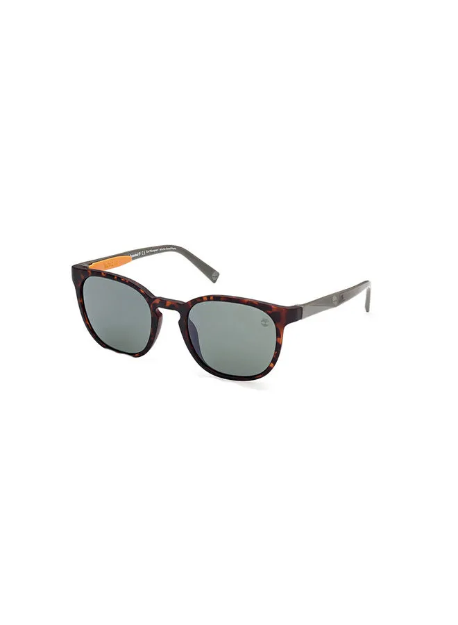 Timberland Men's Polarized Round Sunglasses - TB927452H53 - Lens Size 53 Mm