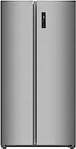 CHiQ Side by Side Refrigerator, 622 Liters Capacity, Inox