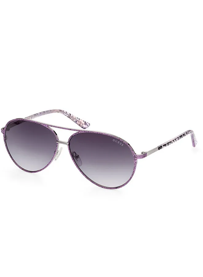 GUESS Women's UV Protection Pilot Sunglasses - GU784783B60 - Lens Size 60 Mm