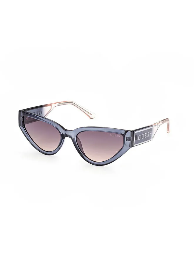 GUESS Women's UV Protection Cat Eye Sunglasses - GU781992B56 - Lens Size 56 Mm