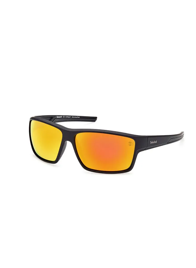 Timberland Men's Polarized Rectangular Sunglasses - TB927702D65 - Lens Size 65 Mm