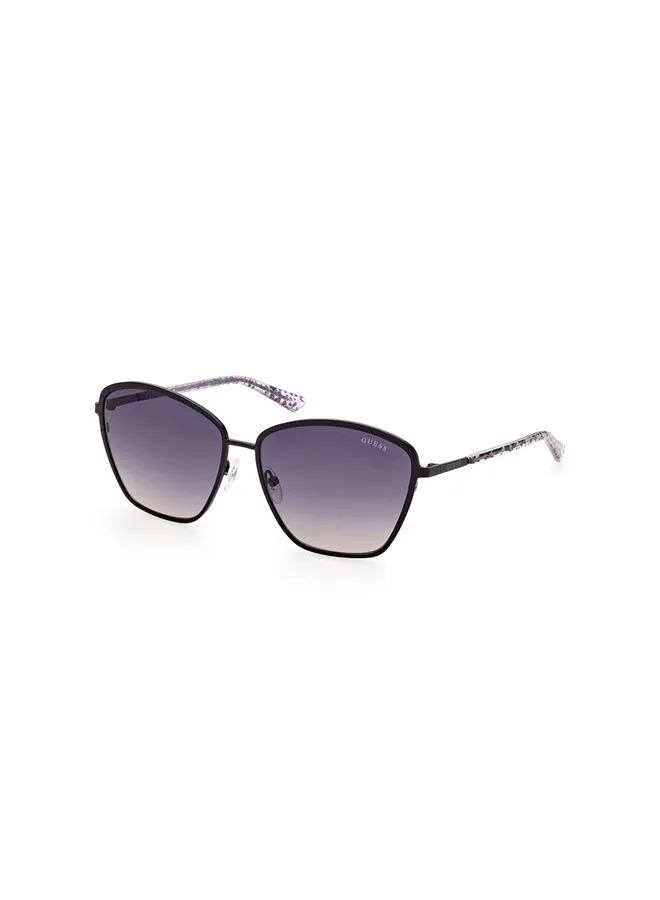 GUESS Women's UV Protection Square Sunglasses - GU784802B60 - Lens Size 60 Mm