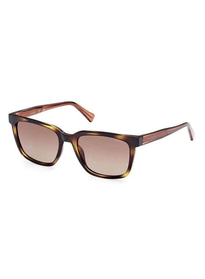 GUESS Men's UV Protection Square Sunglasses - GU0005052H54 - Lens Size 54 Mm