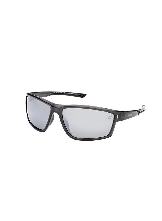 Timberland Men's Polarized Rectangular Sunglasses - TB928720D65 - Lens Size 65 Mm