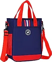 Eazy Kids - Ergonomic Multipurpose School/Lunch Bag - Red and Blue