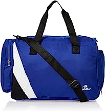 حقيبة رياضية ليدر سبورت GB2J-2D ، مقاس 52 سم × 29 سم × 30 سم ، أزرق / أبيض / أسود