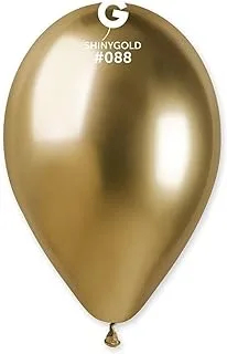 Gemar Shiny Balloons 5-Pieces, Gold 33 cm Size 324785