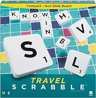 Mattel Travel Board Game scrabble- 3 Years & Above