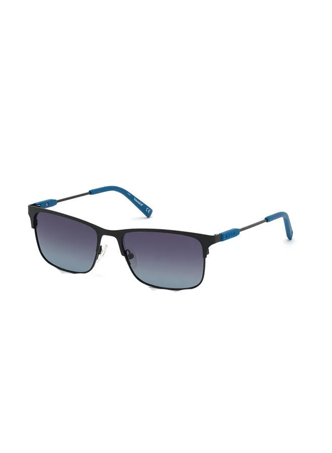 Timberland Men's Polarized Rectangular Sunglasses - TB921202D56 - Lens Size 56 Mm
