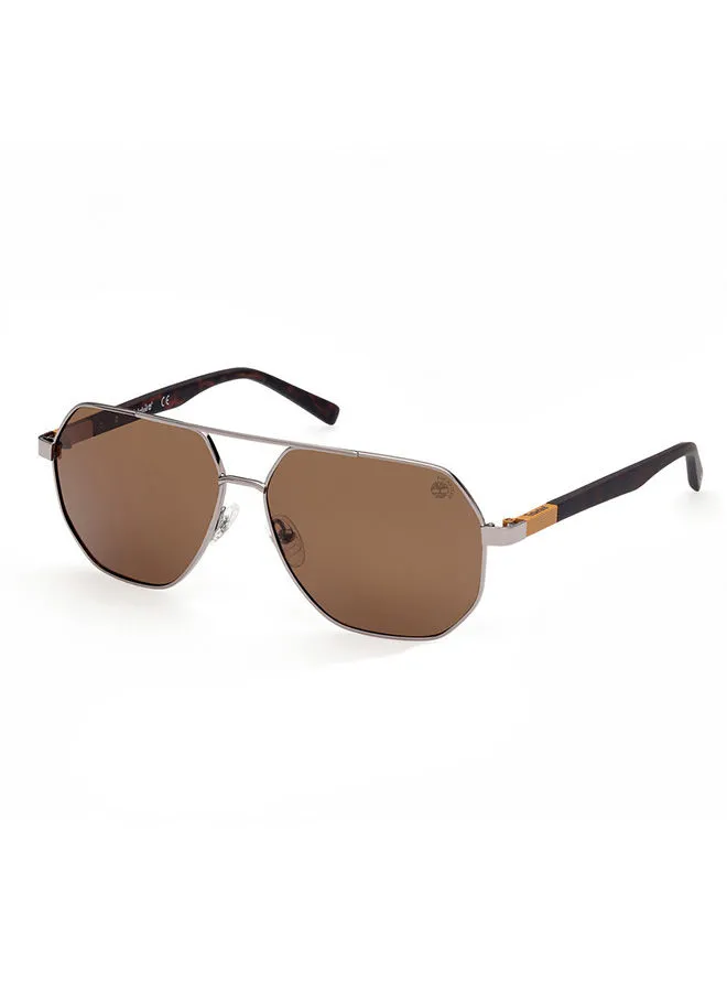 Timberland Men's Polarized Pilot Sunglasses - TB927108H60 - Lens Size 60 Mm