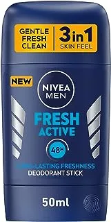 NIVEA MEN Antiperspirant Stick for Men, 48h Protection, Fresh Active Fresh Scent, 50ml