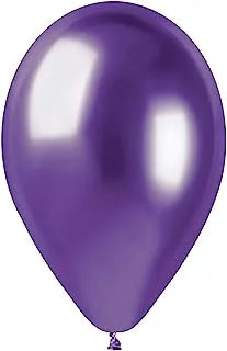 Gemar Shiny Balloons 5-Pieces, Purple 33 cm Size, 343519