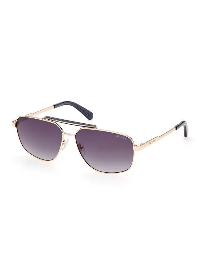 GUESS Men's UV Protection Navigator Sunglasses - GU0005432B61 - Lens Size 61 Mm