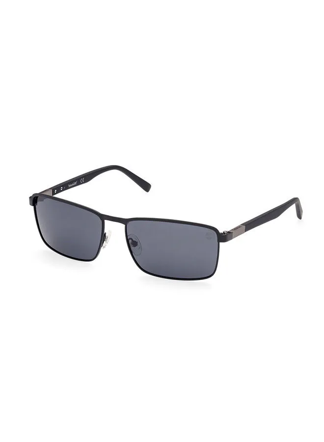 Timberland Men's Polarized Rectangular Sunglasses - TB927202D61 - Lens Size 61 Mm