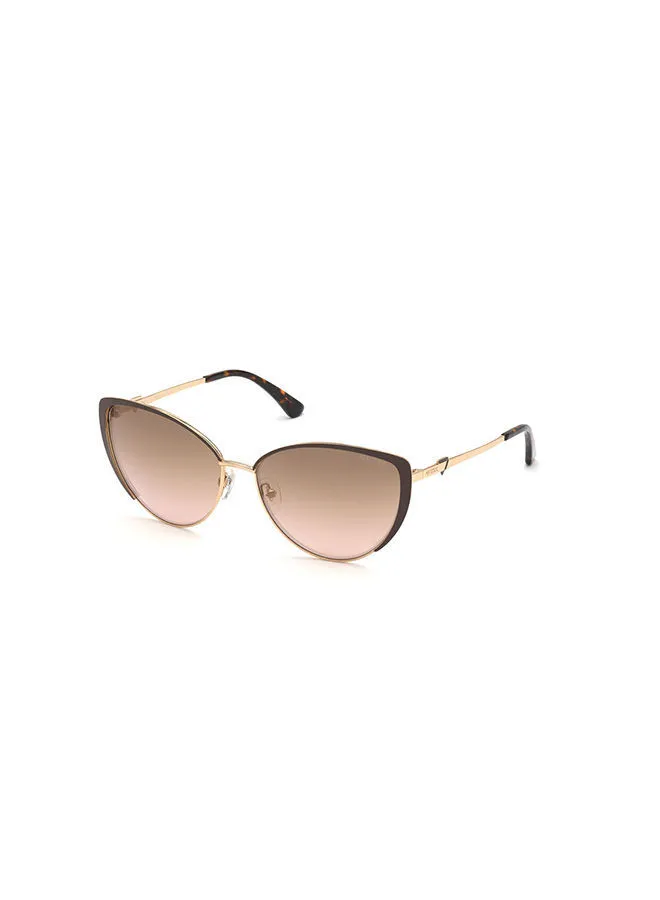 GUESS Women's UV Protection Cat Eye Sunglasses - GU774448G61 - Lens Size 61 Mm