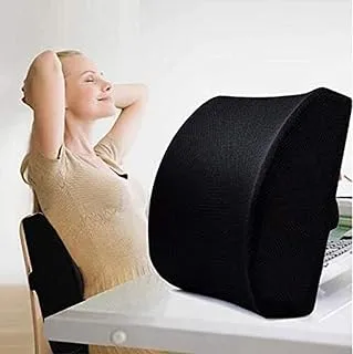 MEDICAL MEMORY FOAM CUSHION LUMBAR SUPPORT FOR OFFICE/CAR/HOME