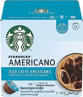 Starbucks Iced Coffee Americano By Nescafe Dolce Gusto 12 Capsules