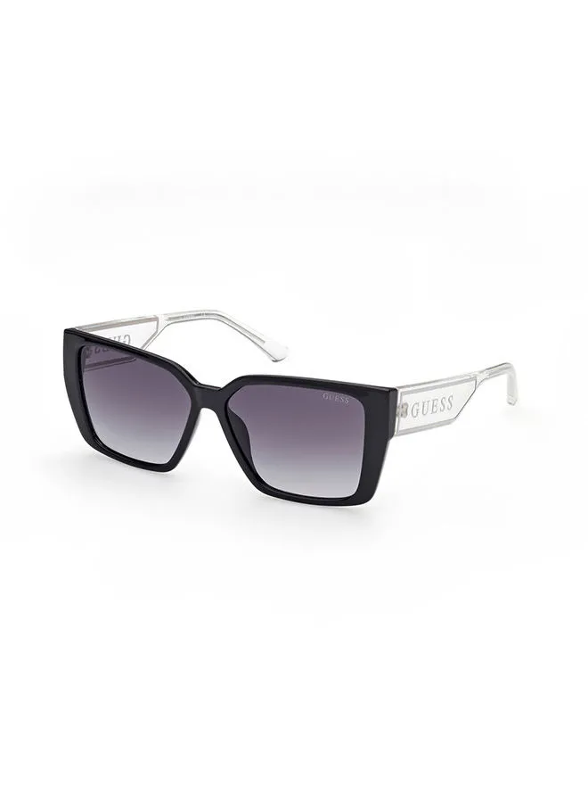 GUESS Women's UV Protection Square Sunglasses - GU781801B56 - Lens Size 56 Mm
