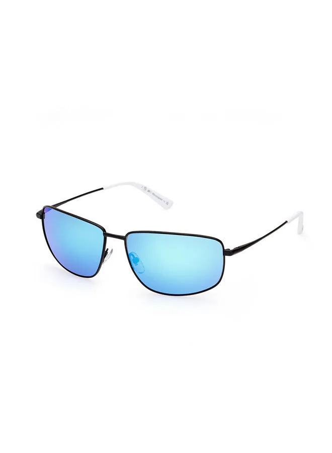 BMW Men's Mirrored Oval Sunglasses - BS002702X62 - Lens Size: 62 Mm