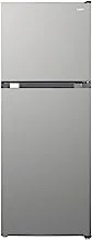 CHiQ Double Door Refrigerator, 297 Liters Capacity, Silver