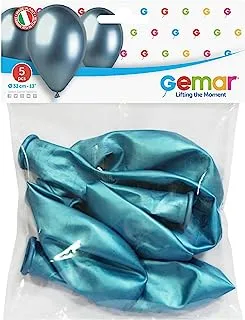 Gemar Shiny Balloons 5-Pieces, Green 33 cm Size 341737