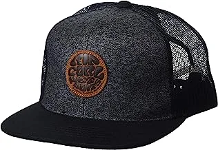Rip Curl mens Icons Trucker Hat, Mesh Back Cap Snapback for Men, Adjustable Baseball Cap